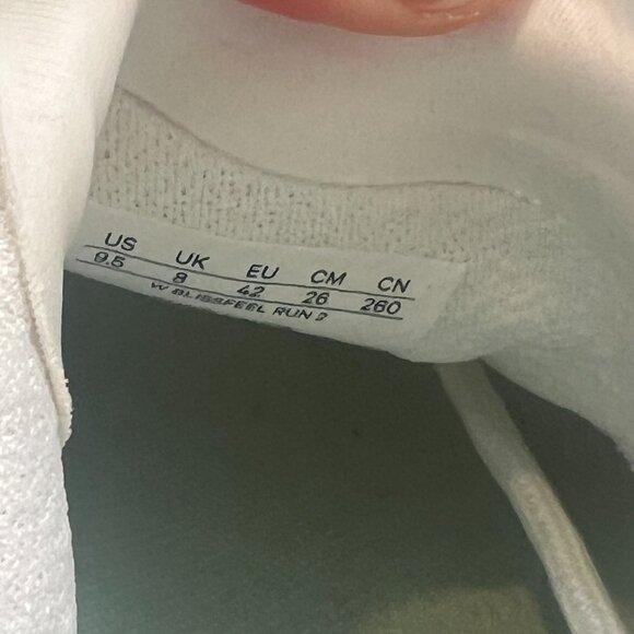 Blissfeel 2 Women's Running Shoe ColourWhite/Black/Kohlrabi Green - Size 9.5 - Picture 9 of 9